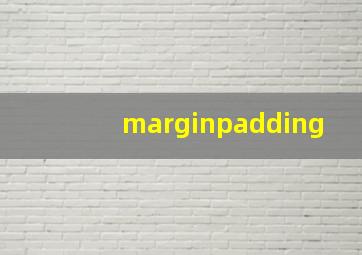 marginpadding