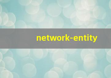network-entity