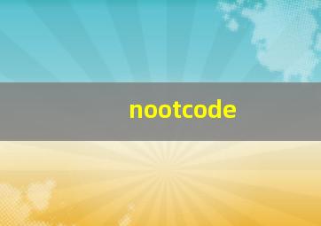 nootcode