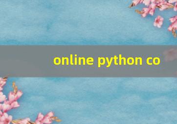 online python co