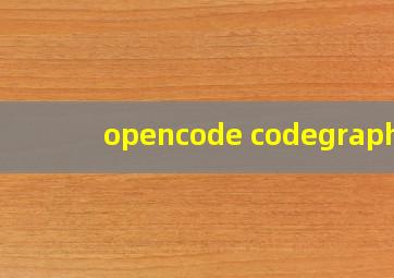 opencode codegraph 