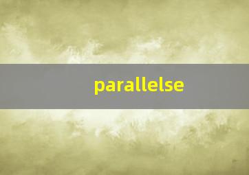 parallelse