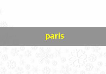 paris 