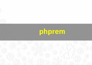phprem