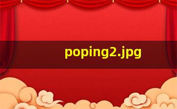 poping