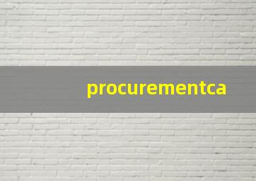 procurementca