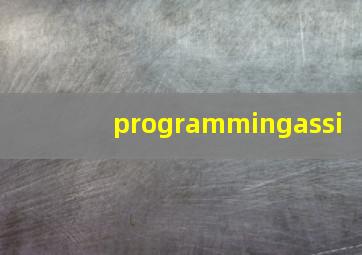 programmingassi