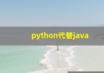python代替java