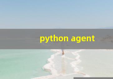 python agent