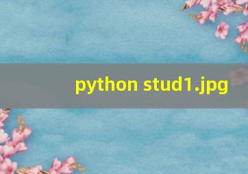 python stud