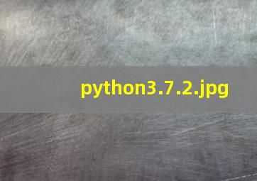 python3.7.2