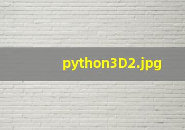 python3D