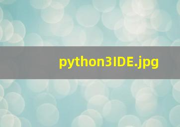 python3IDE