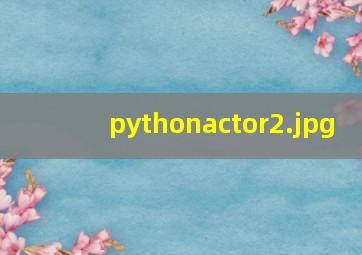 pythonactor
