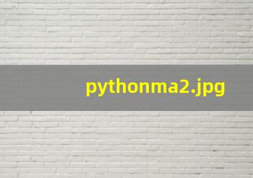 pythonma