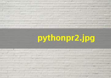 pythonpr