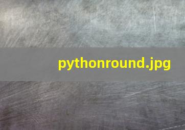 pythonround