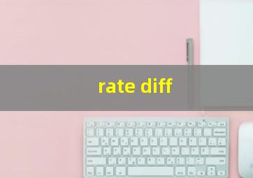rate diff