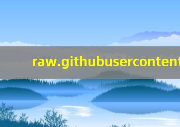 raw.githubusercontent com 