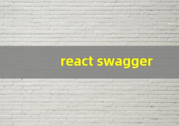 react swagger