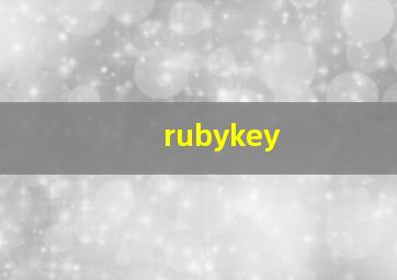 rubykey