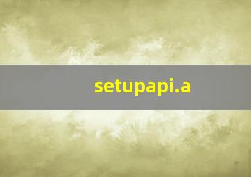 setupapi.a