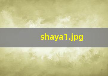 shaya