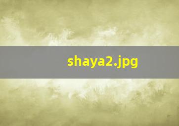 shaya