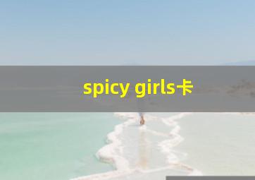 spicy girls卡