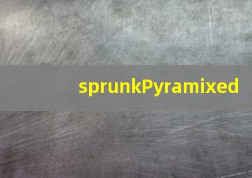 sprunkPyramixed