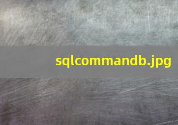 sqlcommandb
