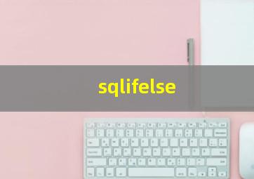 sqlifelse
