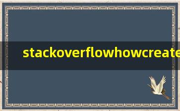 stackoverflowhowcreateareactappli