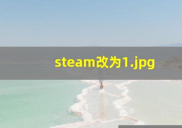 steam改为
